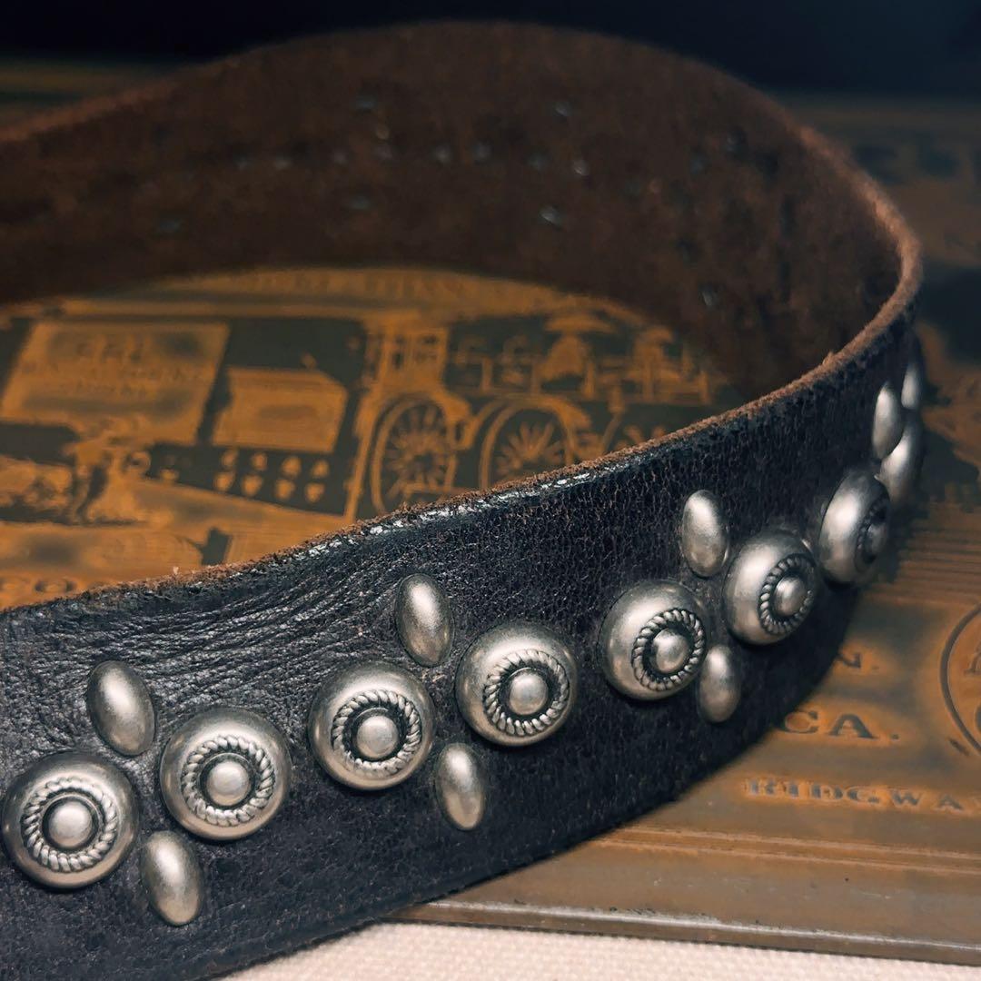 RRL の廃番レザーベルトです。