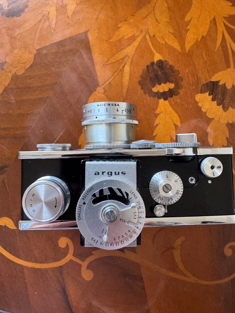 【露出計付・完動品】Argus C3 レンジファインダー 距離計良好 35mm