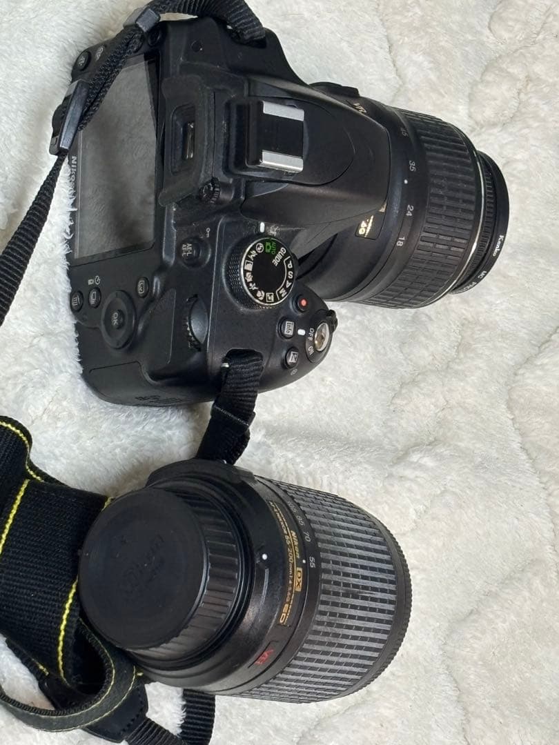 Nikon D3200 デジタル一眼レフカメラレンズ付き➕55-200mmレンズ