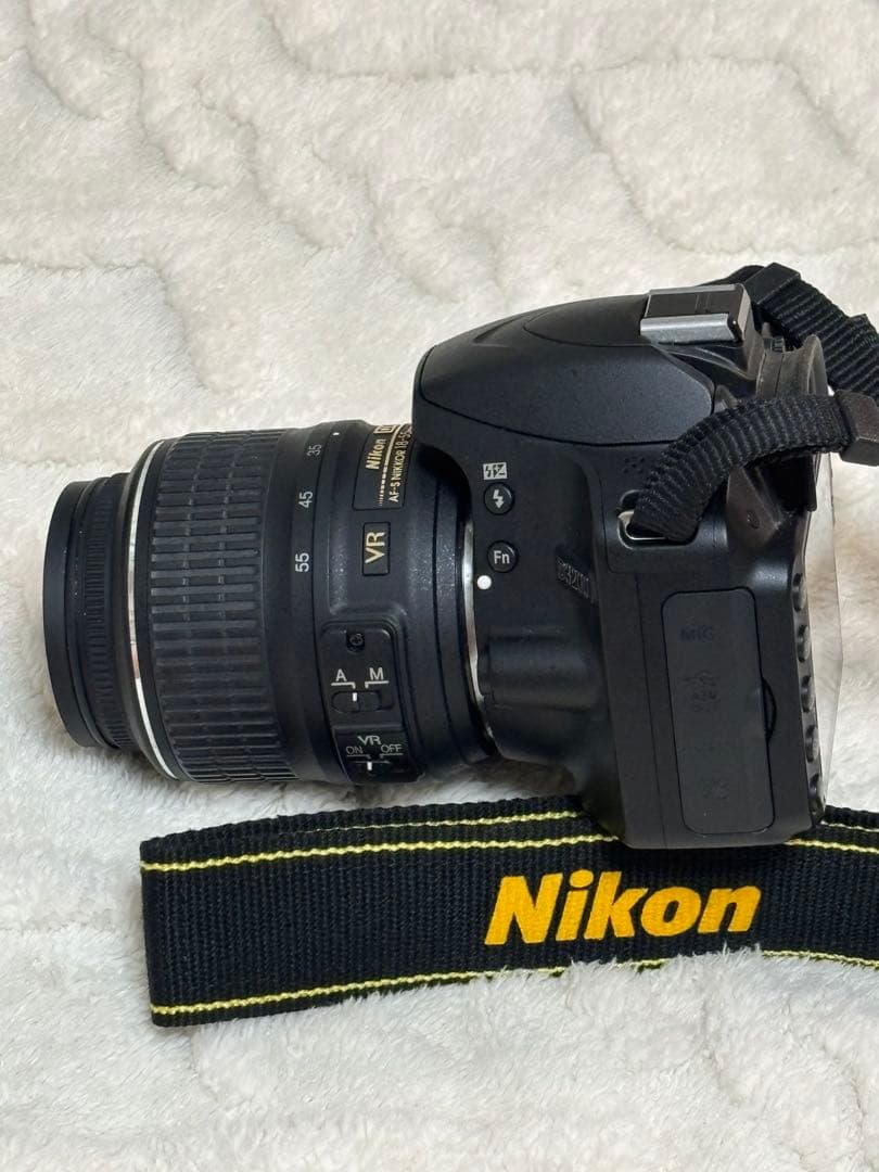 Nikon D3200 デジタル一眼レフカメラレンズ付き➕55-200mmレンズ