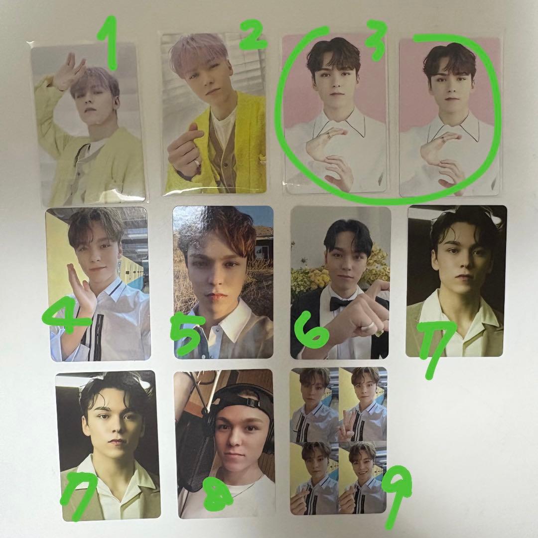 seventeen セブチ トレカ バラ売り可