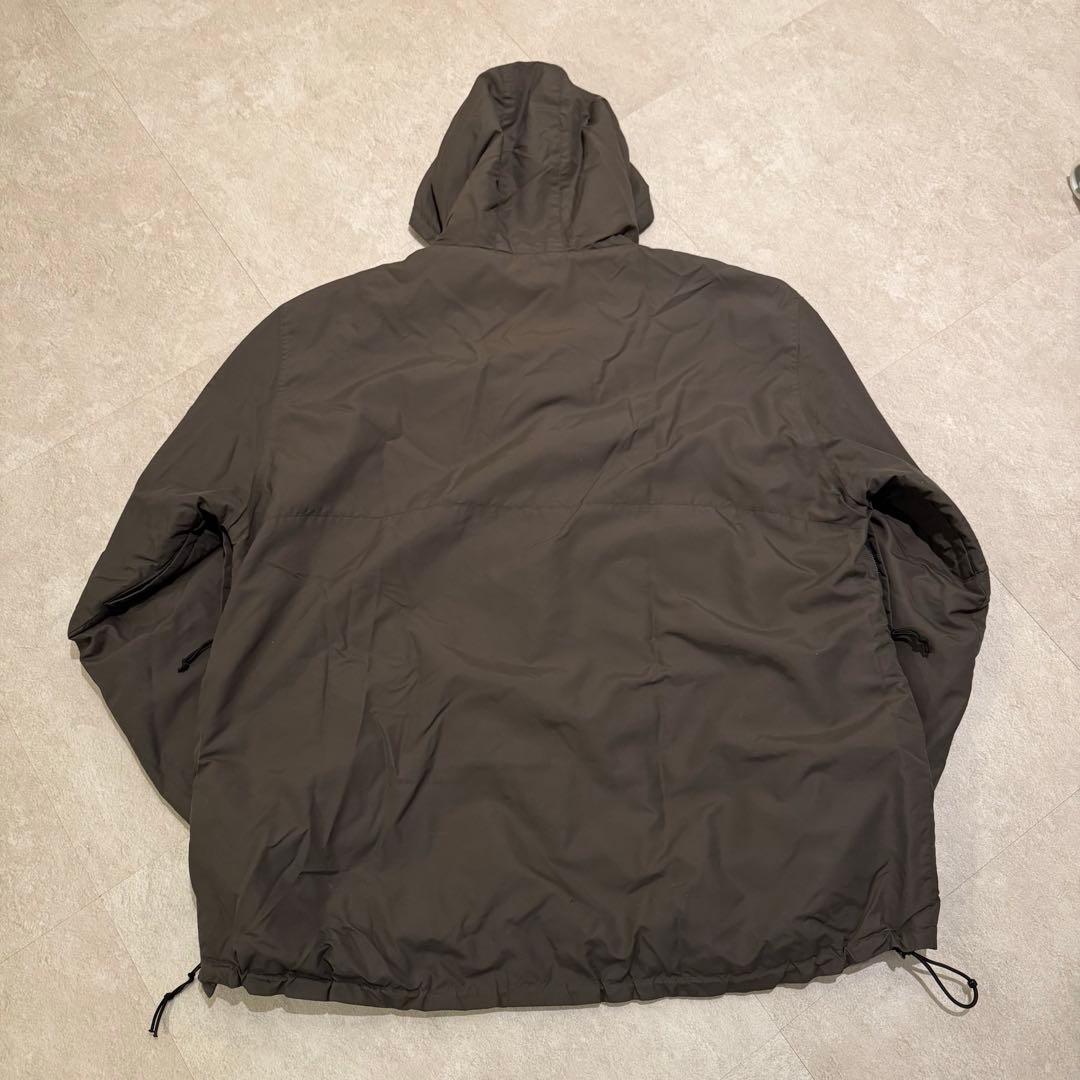 Carhartt カーハート ナイロンアノラックパーカー 裏地フリース カーキ