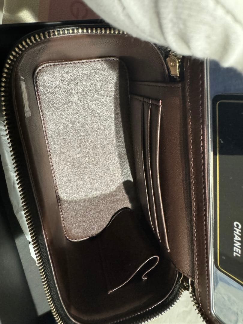 美品　CHANEL シャネル　ブラック キルティング ボディバッグ