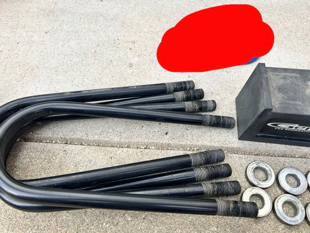 Genb 玄武 ハイトダウンブロック 2.5インチ　ローダウン　ハイエース