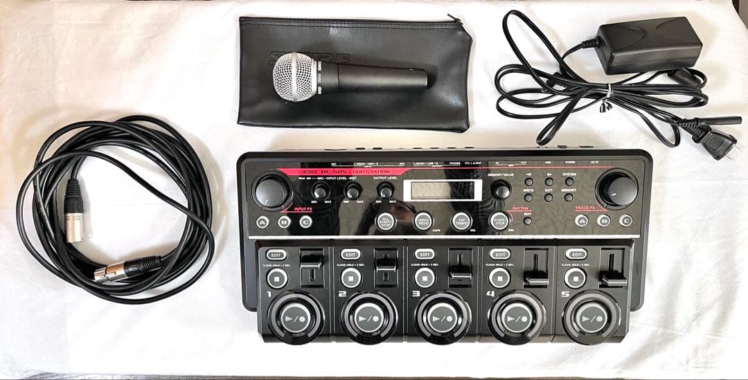 BOSS RC-505 Loop Station ＋ SM58マイク付