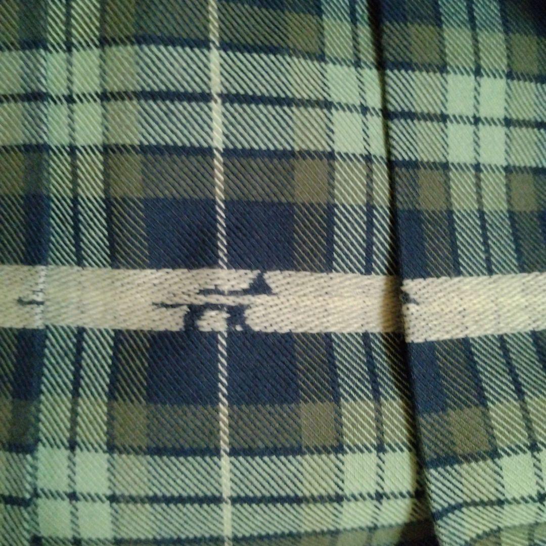 【未使用】Maison Kitsuné　プリーツ　格子柄　シャツワンピース