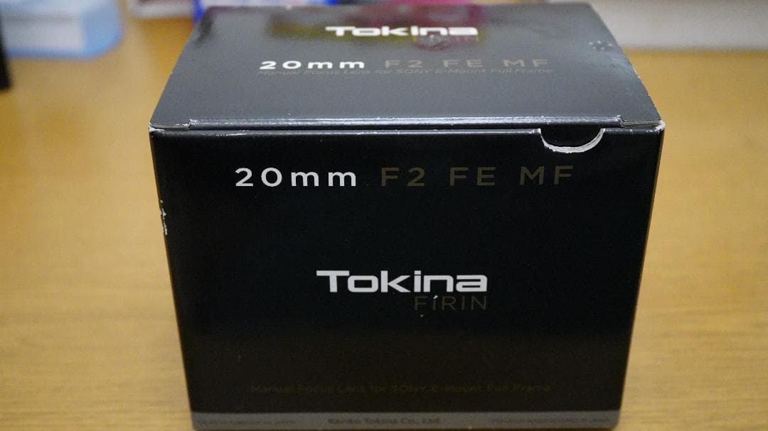 発送込みTOKINA 　FiRIN 20mm　 F2FE /MF α Eマウント