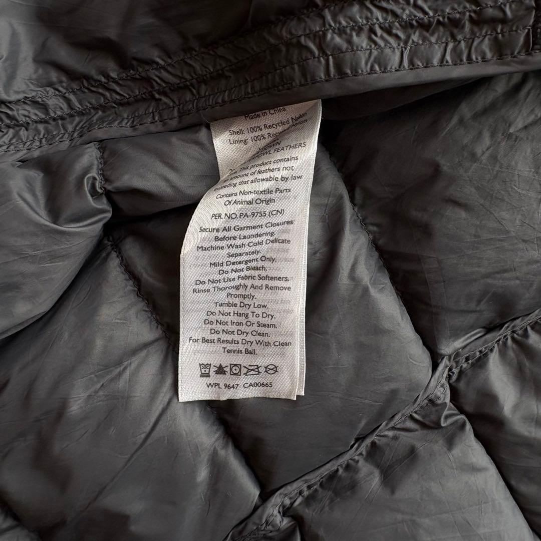 【人気カラー‼️】Eddie Bauer ダウンジャケット 軽量　ブラック L