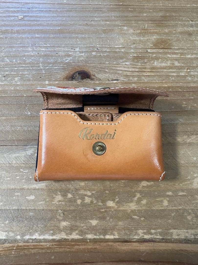 魑*魎様 BEAMS別注com-ono × Kendai / 虎 刺繍 レザー