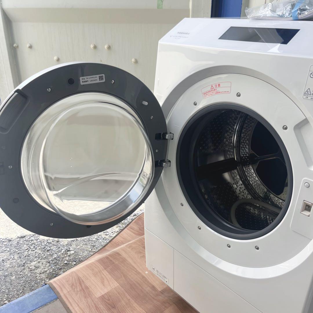 取付無料！東芝洗剤自動投入 ヒートポンプ乾燥 最上位モデルドラム式洗濯機！冷蔵庫