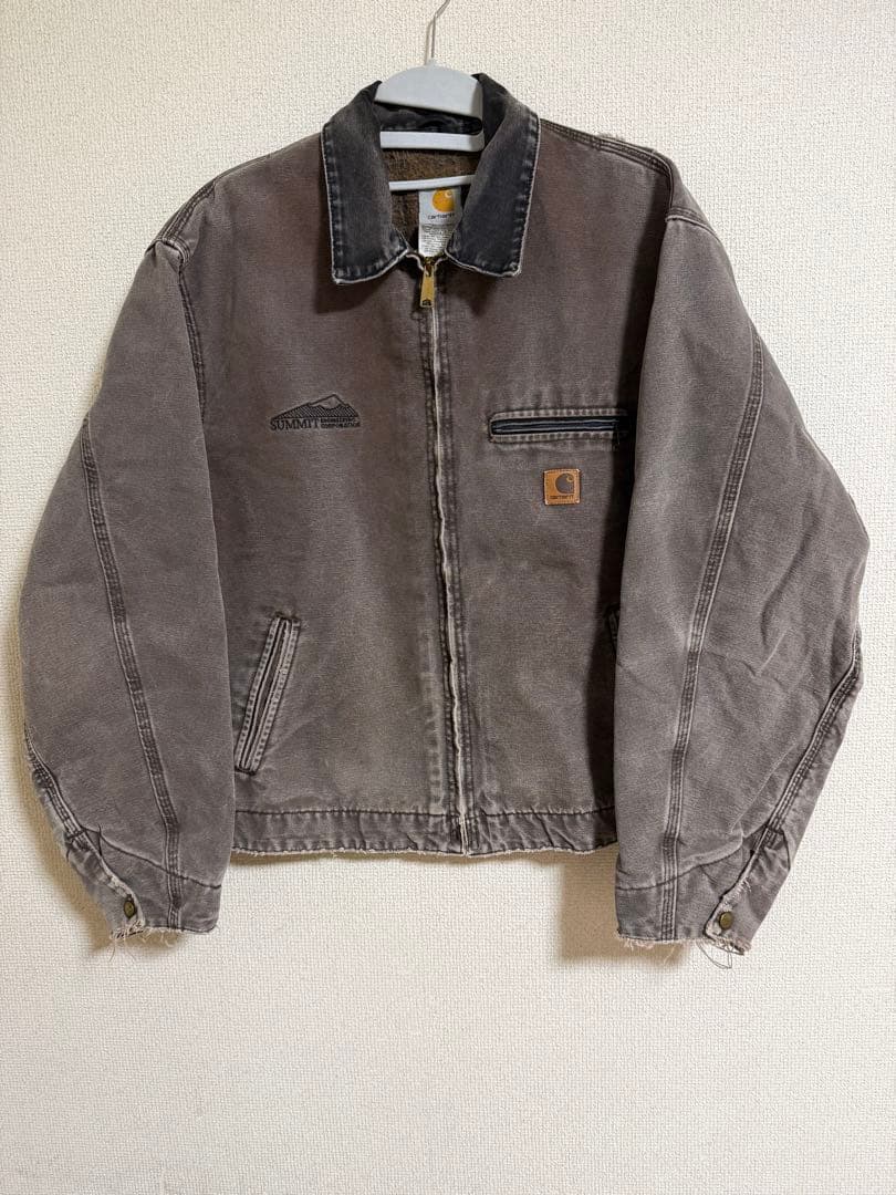 希少 USA カーハート Carhartt デトロイトジャケット J97 CHT