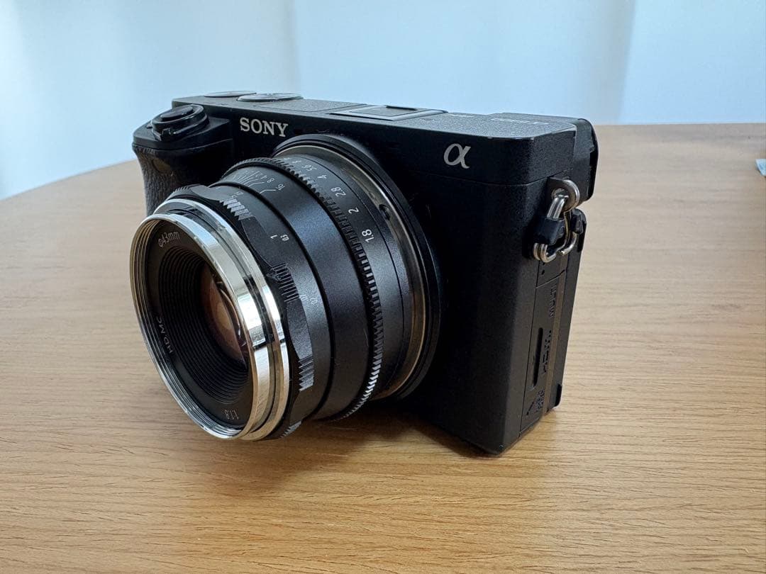 SONY α6400+望遠レンズ SEL55210+ Pergear 25mm