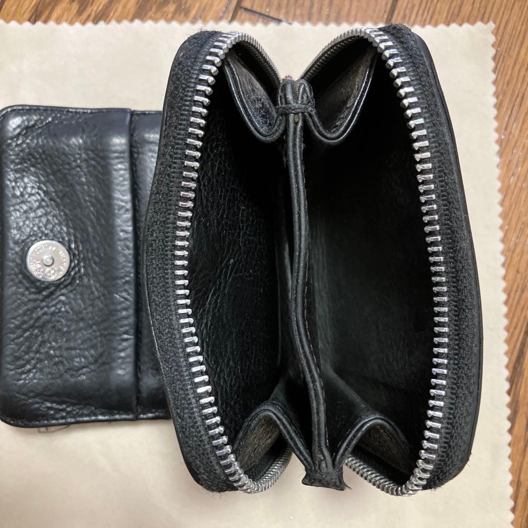 クロムハーツウォレットSQ ZIP BILL （ファスナーヘッドタガー無し）