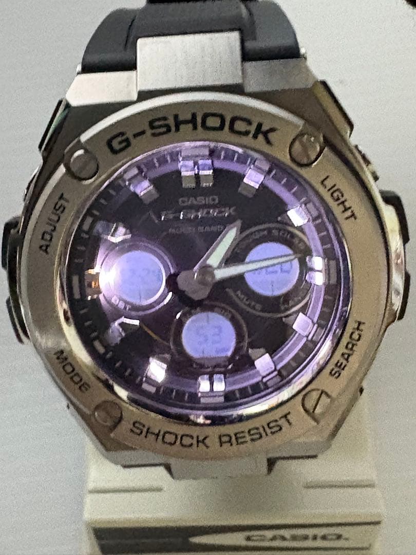 箱付・美品❗️CASIO・G-STEEL・GST-W310-1AJF・電波ソーラー