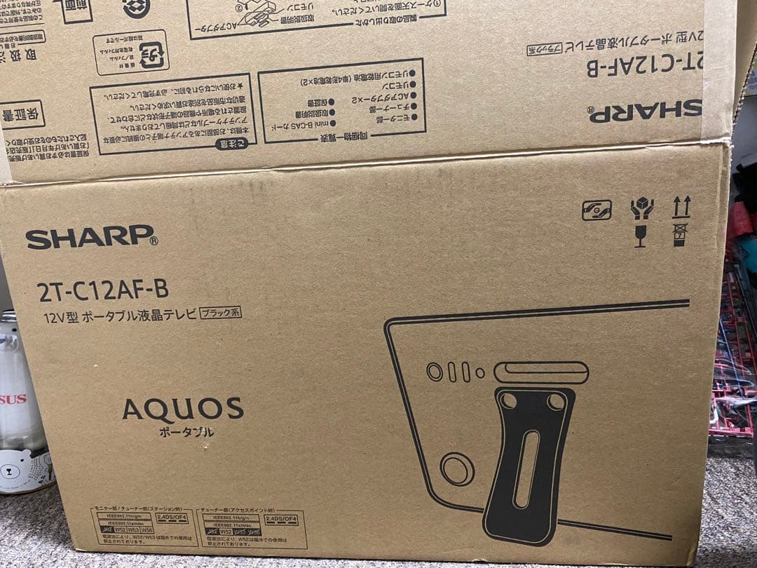 SHARP AQUOS ポータブル AP/AF 2T-C12AF-B 防水
