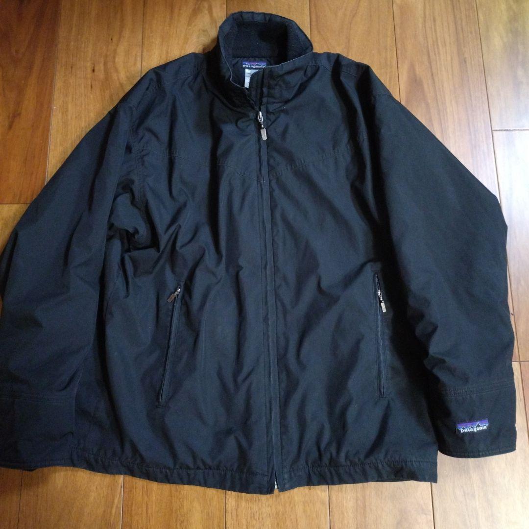 patagonia　 シェルドシンチラ　ブラック ナイロンジャケット