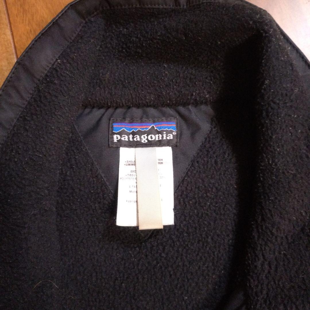 patagonia　 シェルドシンチラ　ブラック ナイロンジャケット