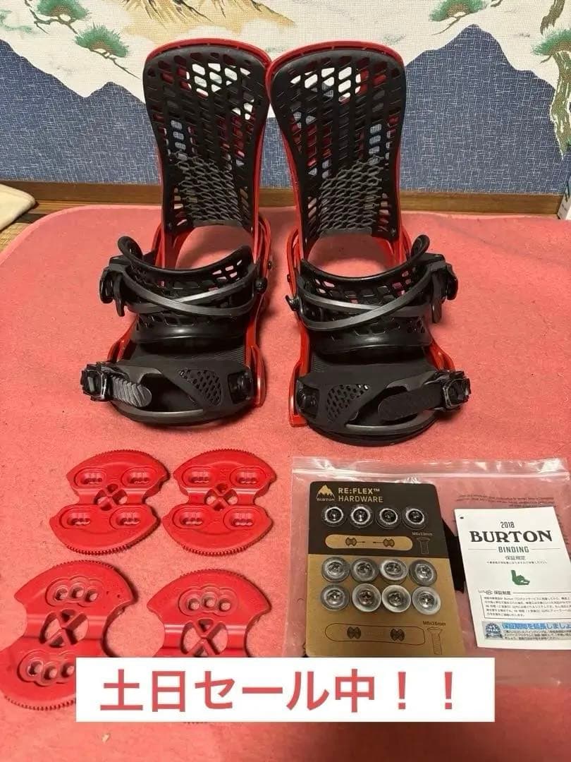 Burton GENESIS サイズ:メンズM スノーボードビンディング