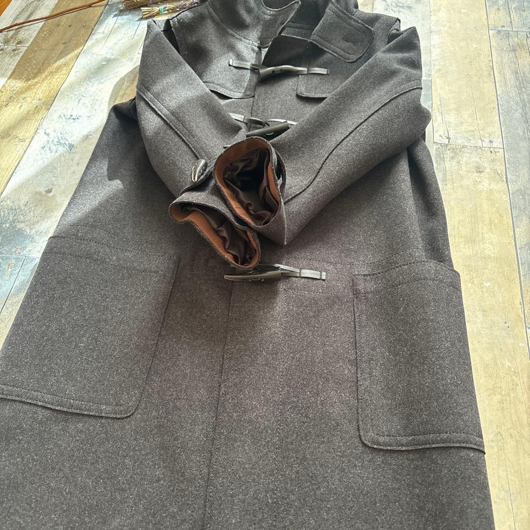 【新品未使用】ジュンコシマダ　49AV. ダッフルコート チャコールグレー
