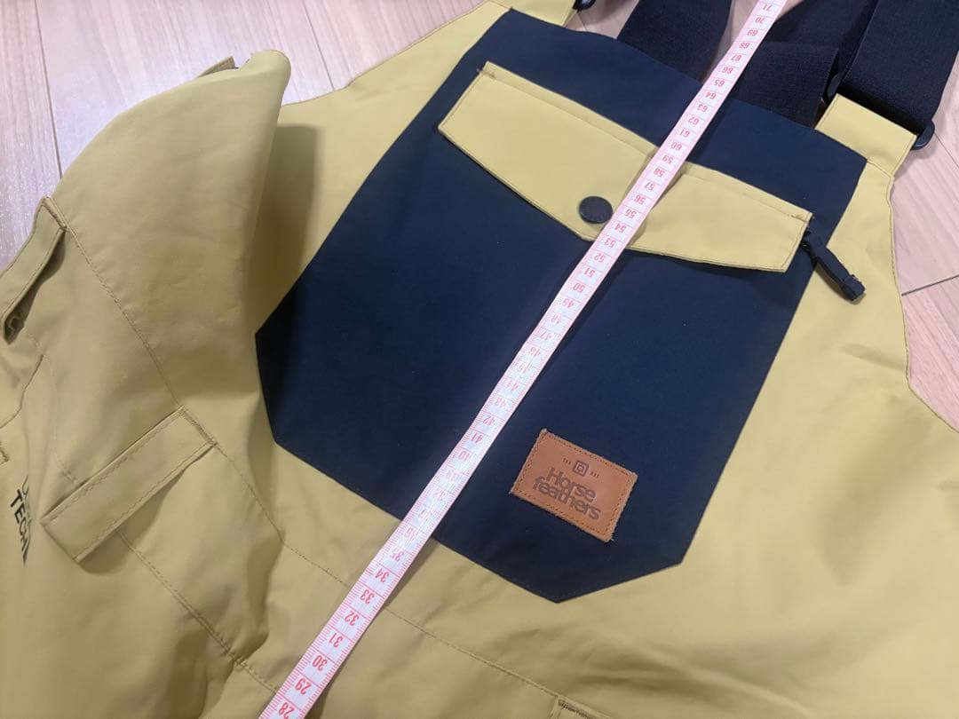★超美品★お洒落　ホースフェザーズ　MEDLER　ビブパンツ　スノーボード
