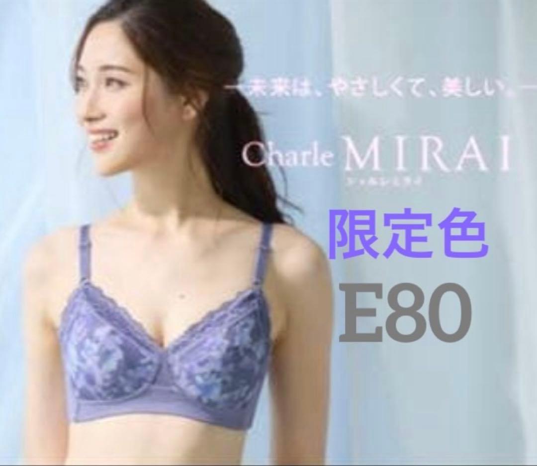 【数量限定1品限り】シャルレ＊ミライ＊バイオレット＊E80