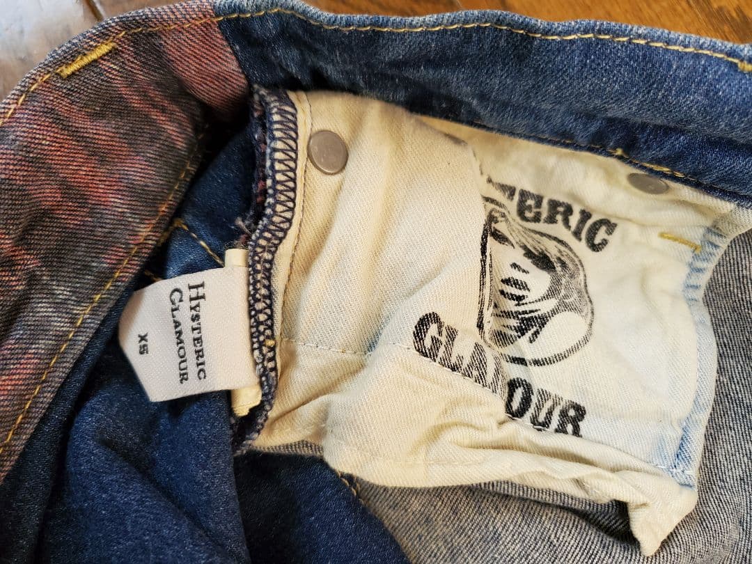 HYSTERIC GLAMOURスキニーデニム