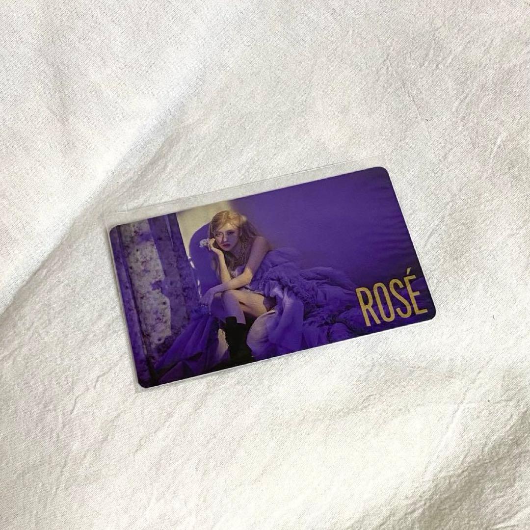 BLACKPINK ロゼ R ユニバーサル特典 トレカ