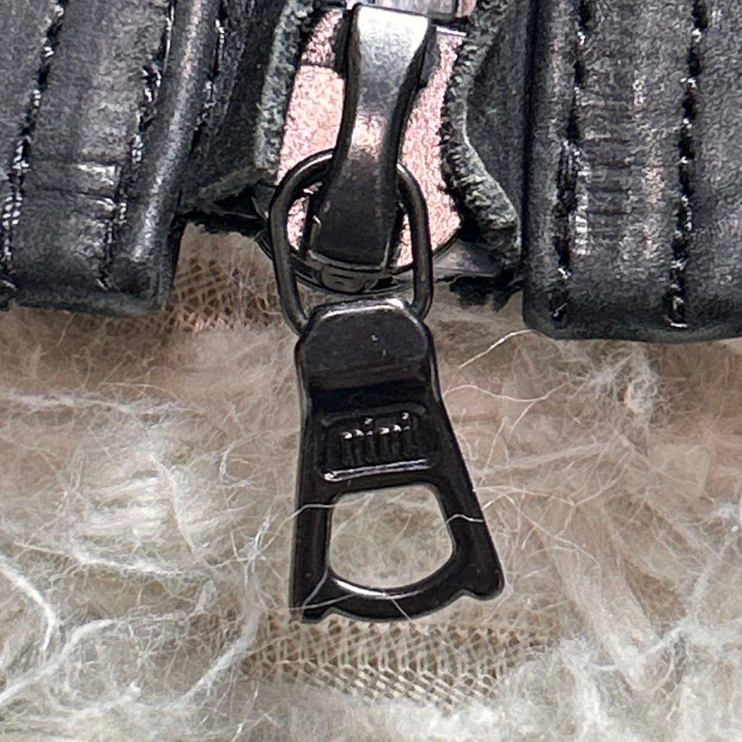 希少！Edition riri ジップ レザー トリズラー ジャケット ブラック