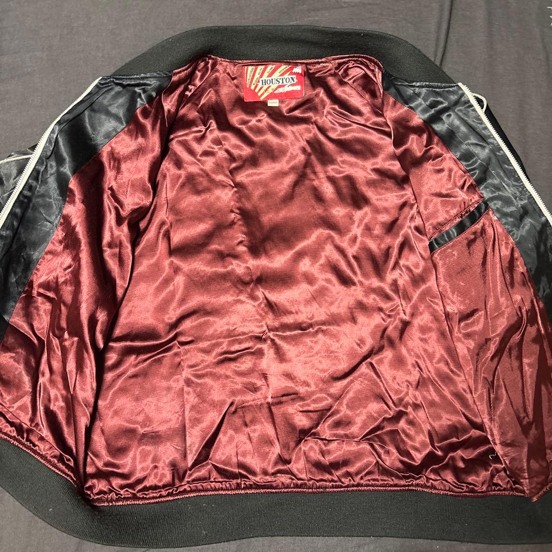 【激レア】ヒューストン HOUSTON スカジャン スカル 骸骨 コウモリ