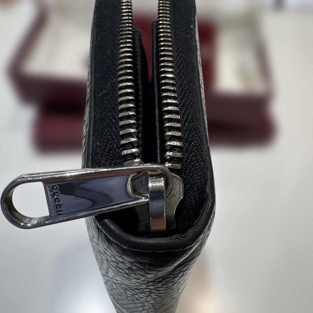 グッチ ジャンボ GG ラウンドファスナー 長財布