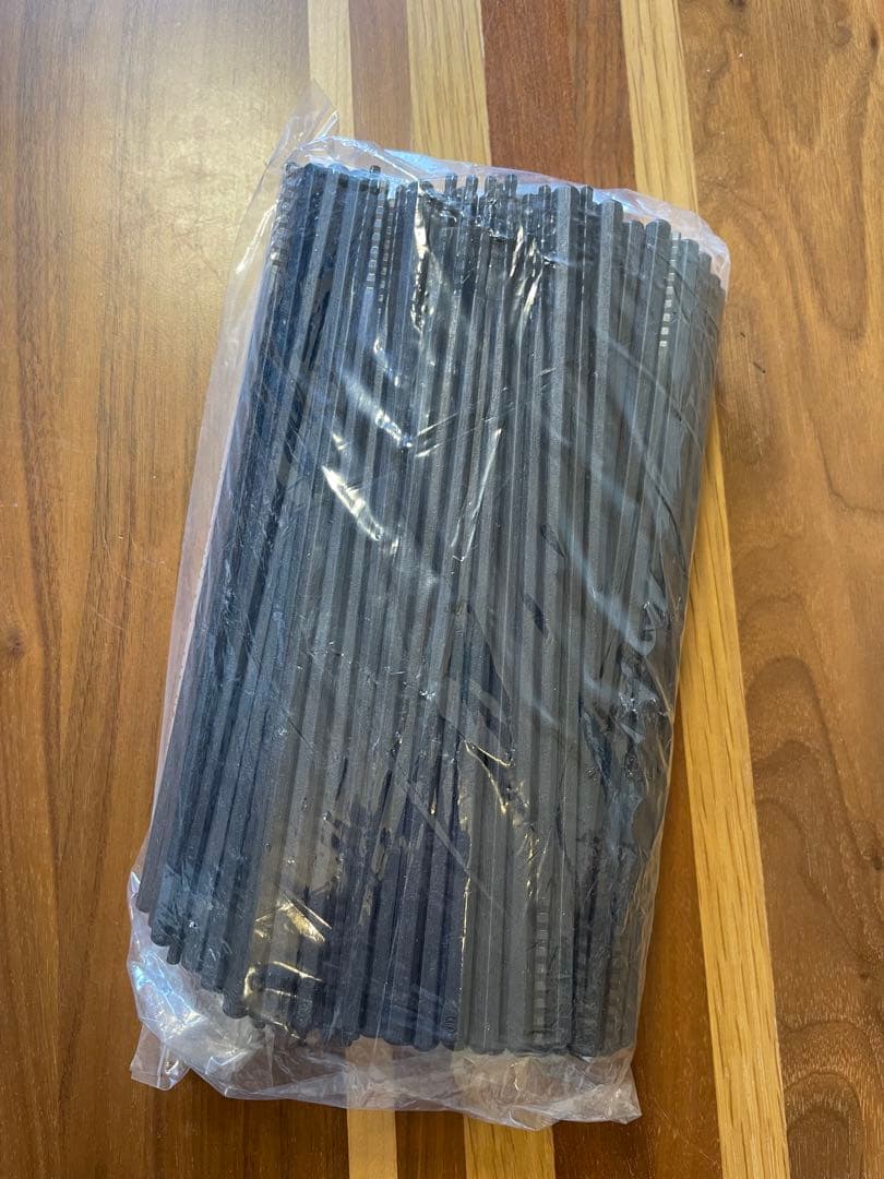 新品　300膳セット　業務用箸　滑り止め付き　六角形　模様付き