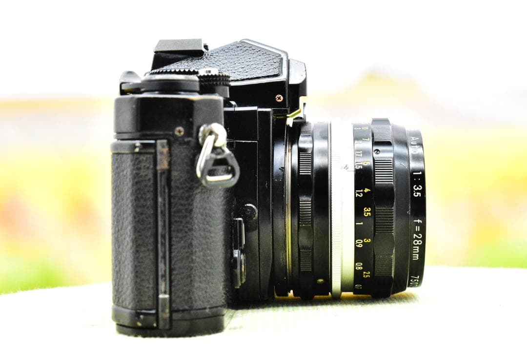 【整備済】Nikon FM + NIKKOR-H Auto 28mm 3.5