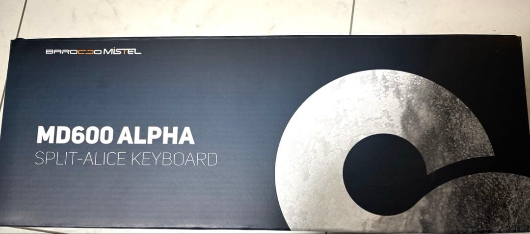 Mistel Barocco MD600 Alpha（赤軸・US配列）