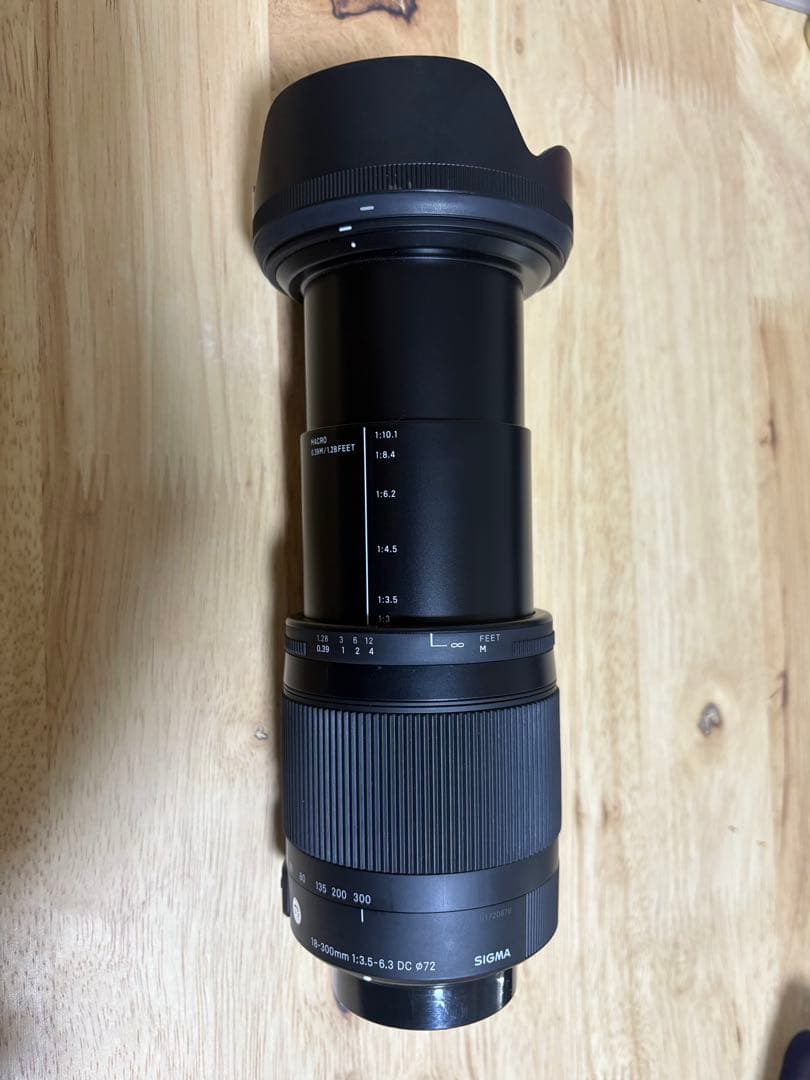 SIGMA 18-300mm 1:3.5-6.3 DC レンズ　PENTAX