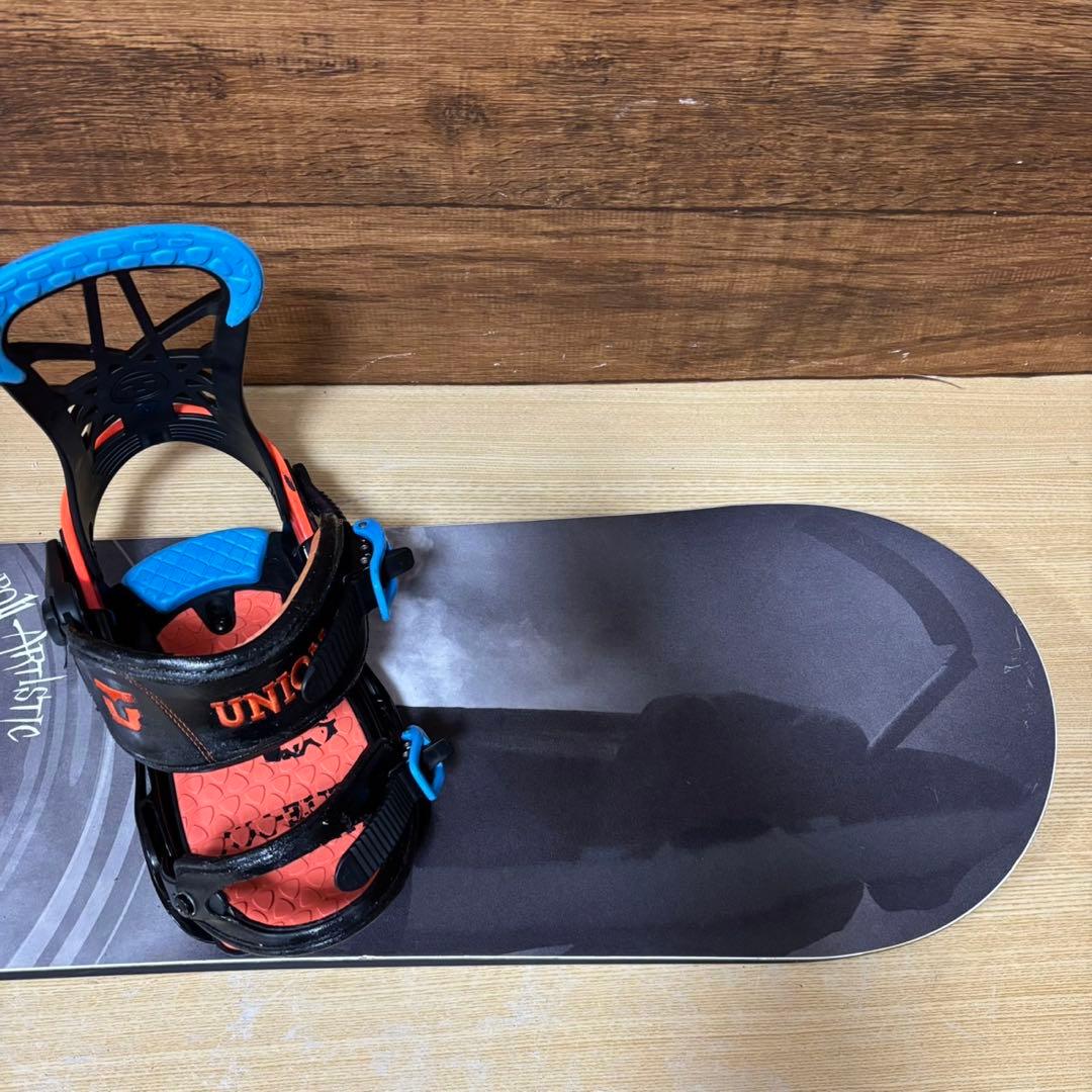 011ARTISTIC ゼロワンワン　UNION スノーボード　メンズ3点セット