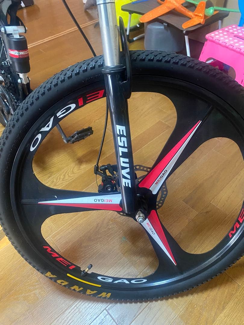 ★激安ESLUVEマウンテンバイクAmazon購入超美品★引取手渡し乗り帰り希望