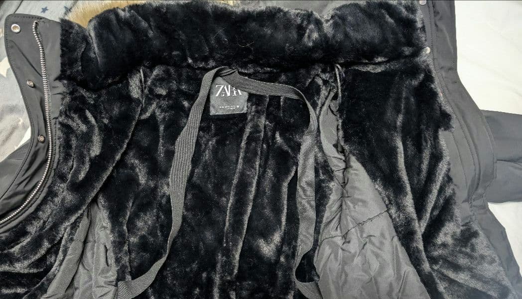 ☆不用品処分☆　ZARAウォーターウインドプロテクトアノラックブラックXL