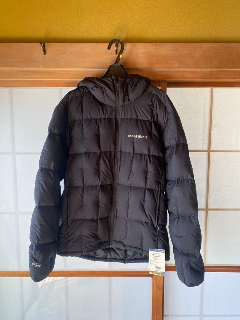 モンベル　ネージュダウン　ブラック　XLサイズ