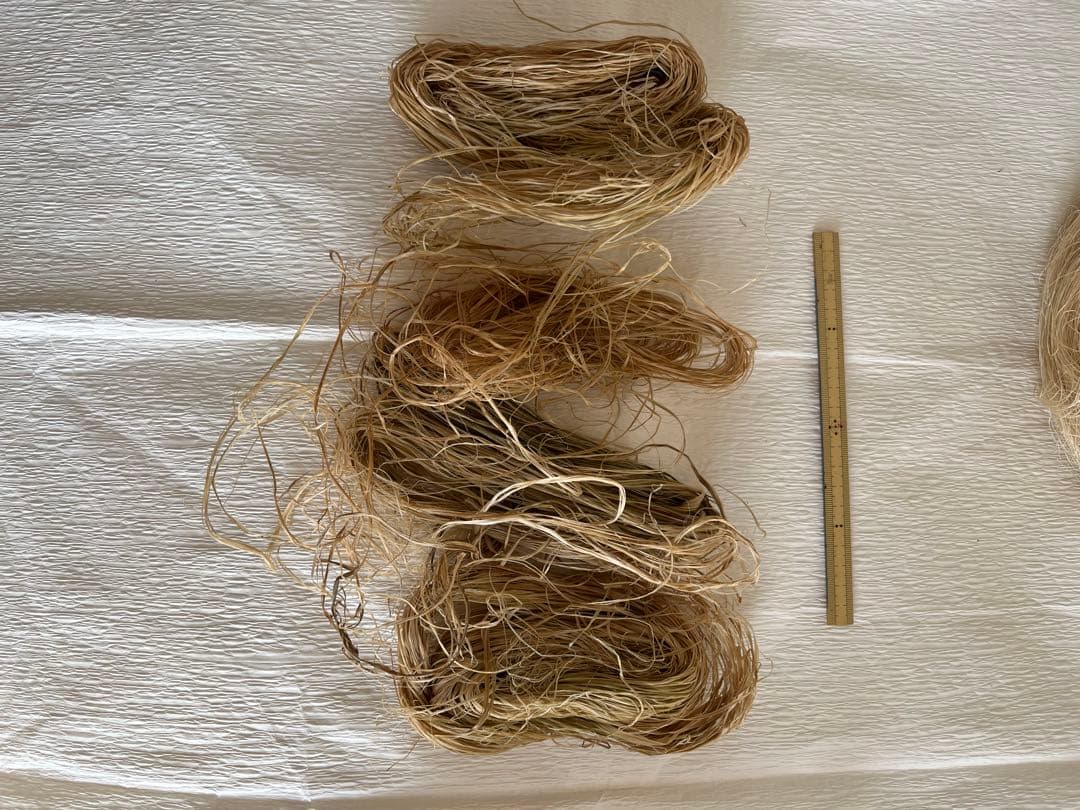 麻糸　機織り用 芭蕉布、からむし、宮古上布、等