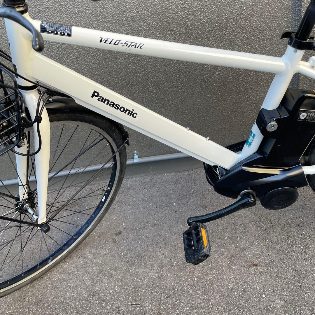 パナソニック電動アシスト自転車700C スポーツ型 ホワイト