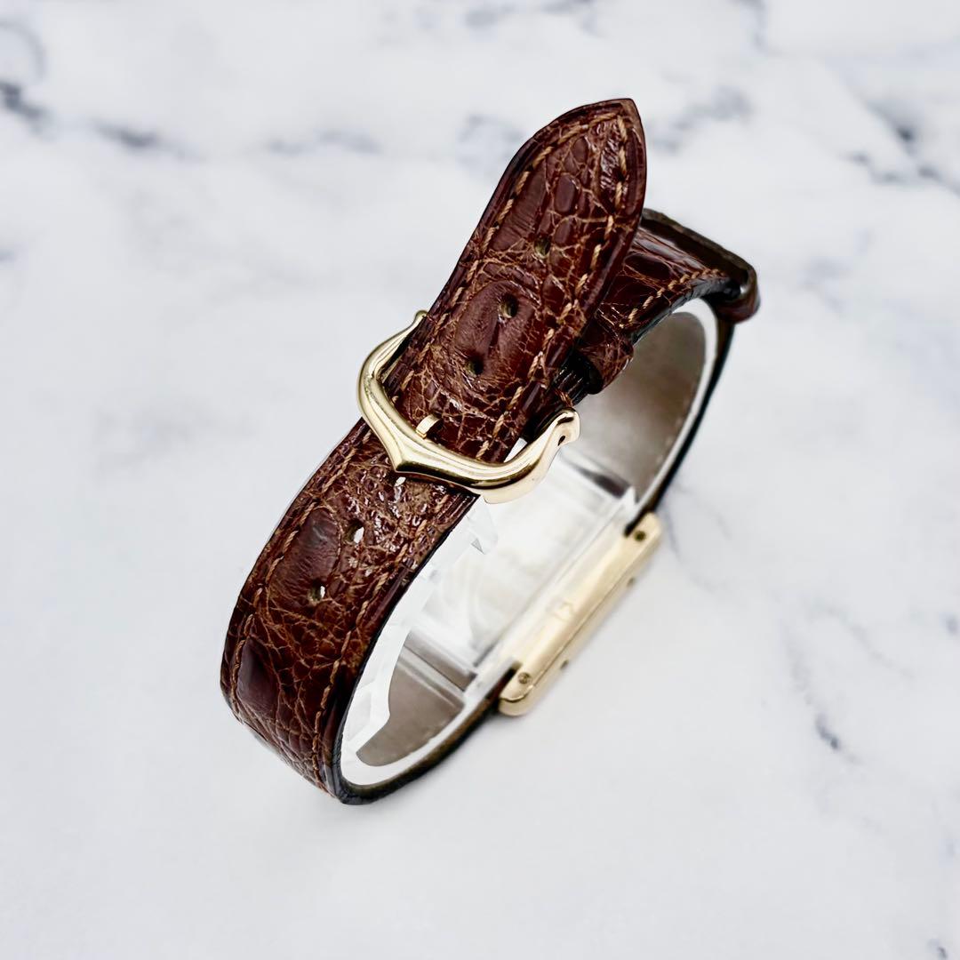 【OH／極美】カルティエ マストタンク SM ヴェルメイユ ローマン 純正尾錠