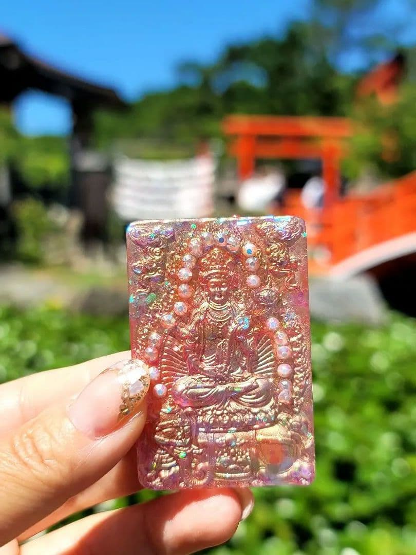 大巡礼.美貌を手に入れ理想の人生へ美人観音持ち運びオルゴナイト