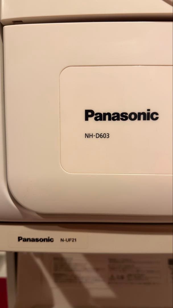 Panasonic 衣類乾燥機 NH-D603 6.0kg 動作品（本体のみ）