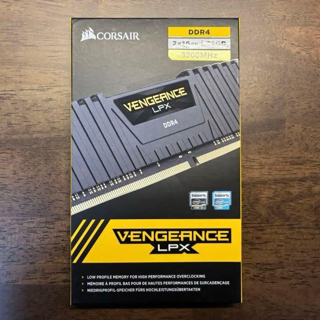 Corsair DDR4-3200MHz デスクトップ用32GB[16GB2枚]