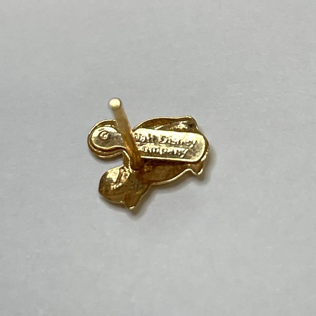 K18 ミニー　Disney ゴールド ピアス （片耳）