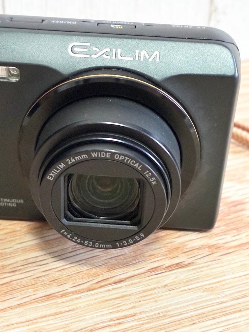 CASIO EXILIM EX-ZR100 12.5倍ズームデジタルカメラ