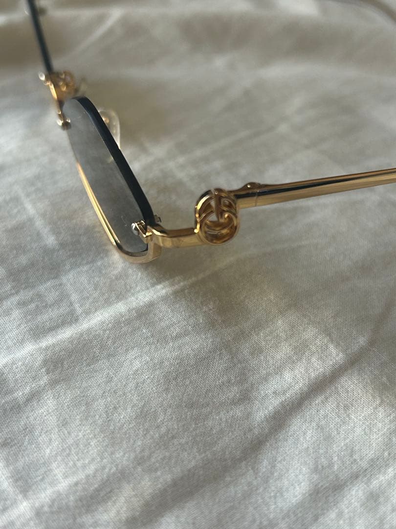 GUCCI グッチ アイウェア ジオメトリック フレーム サングラス