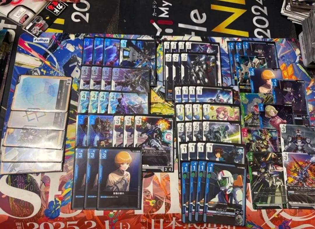 ガンダム カードゲーム 青白ユニコーン デッキ
