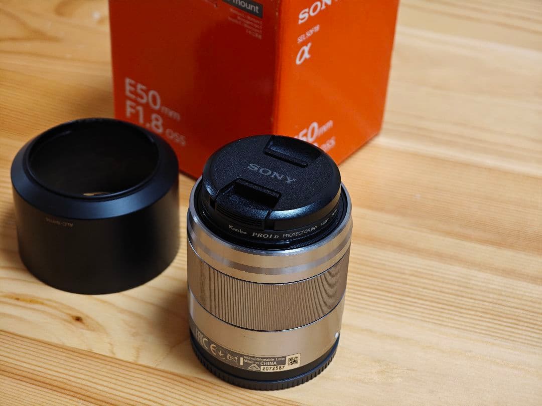レンズ(単焦点) SONY E50mm F1.8 OSS APS-C SEL50F18