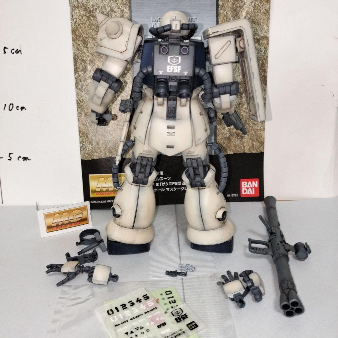 O*3様 MG1/100 ザクⅡ F2型 連邦軍仕様 塗装完成品 ガンダム ガン